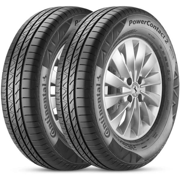 Kit 2 Pneu Continental Aro 14 185/65r14 86t Powercontact 2