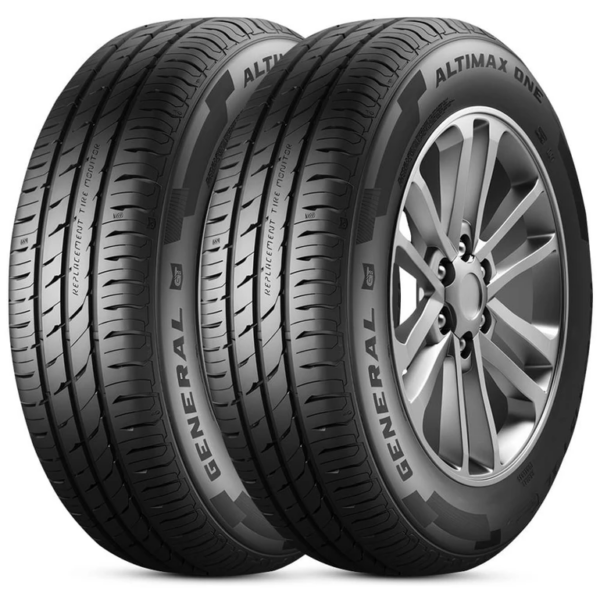 Kit 2 Pneu General by Continental Aro 14 185/70r14 88h Tl Al