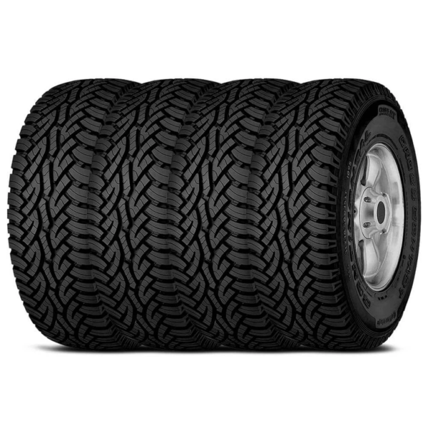 Kit 4 Pneu Continental Aro 15 205/70r15 96t Cross Contact at