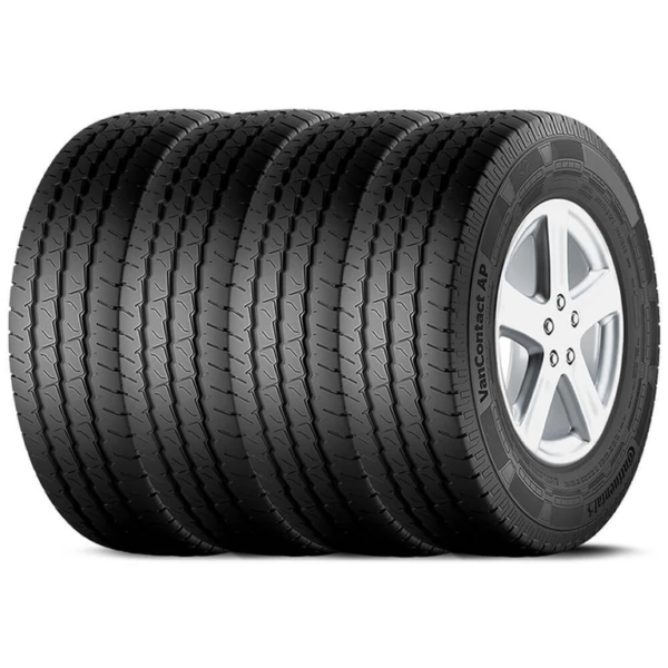 Kit 4 Pneu Continental Aro 16 205/75r16 110/108r VanContact ap